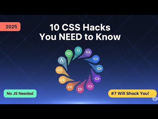 10 Hidden CSS Tricks Pros Use (You’ve Never Seen #7!) | 2024 Web Dev Tips