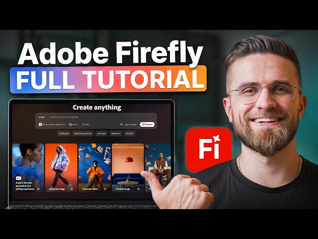 Ultimate Adobe Firefly Tutorial: How to Use Adobe Firefly Like a Pro!