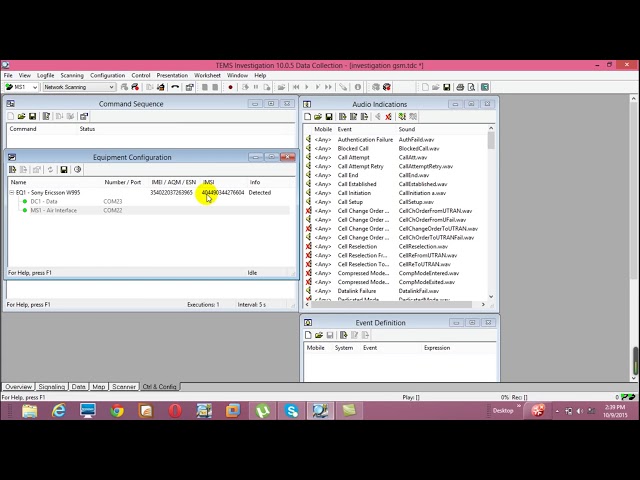GSM /2G DRIVE TEST TEMS 10.05 TUTORIAL