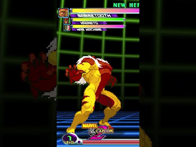 Sabretooth And His Various Infinite Combos  #Retro  #Marvel
