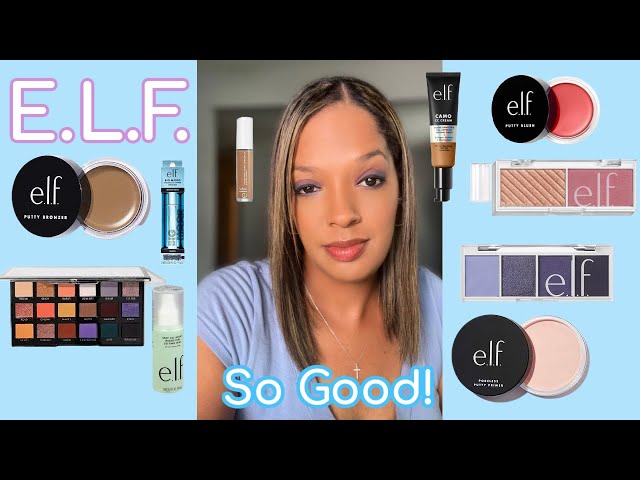 🩵 Testing out New and Old e.l.f. cosmetics🩵 Worth your money 💰