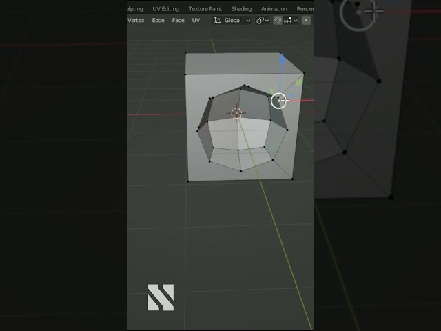 Blender tip#59 How would you model this? #blenderforbegginer #tips