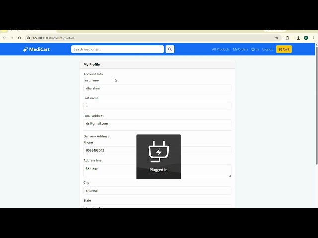 MediCart – Online Pharmacy E-Commerce Platform | Django Full Stack Project
