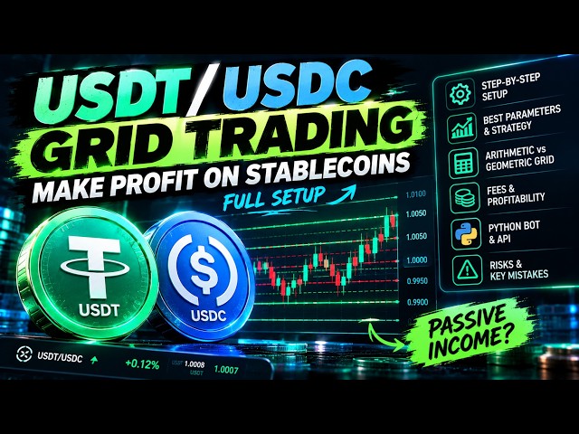 How I Use Grid Trading to Earn on USDT & USDC