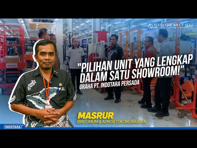 KUNJUNGAN SETDA DKI JAKARTA KE INDOTARA: CARI SOLUSI AERIAL WORK PLATFORM #CUSTOMERVISIT
