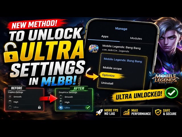 NEW METHOD! Unlock ULTRA Graphics Settings in MLBB (2026) 😱