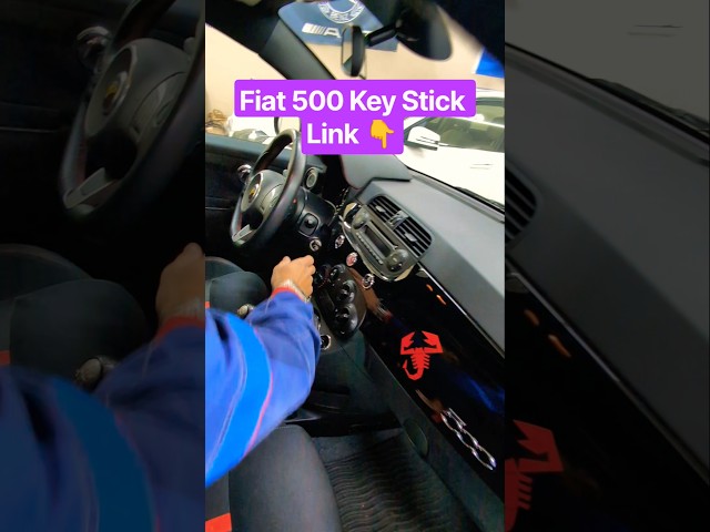 Link👉 FIAT 500⚒️Why Key STUCK 👉#fiat #fiat500 #fiatabarth #abarth #easy #fix #help #stuck