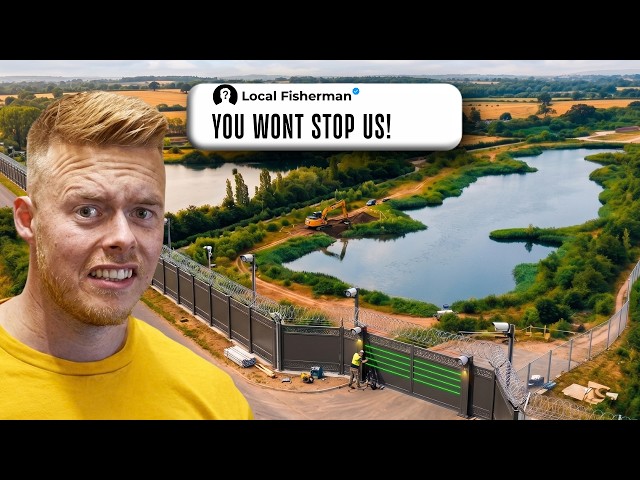 REBUILDING MY FISHING LAKE PLAGUED BY TRESPASSERS