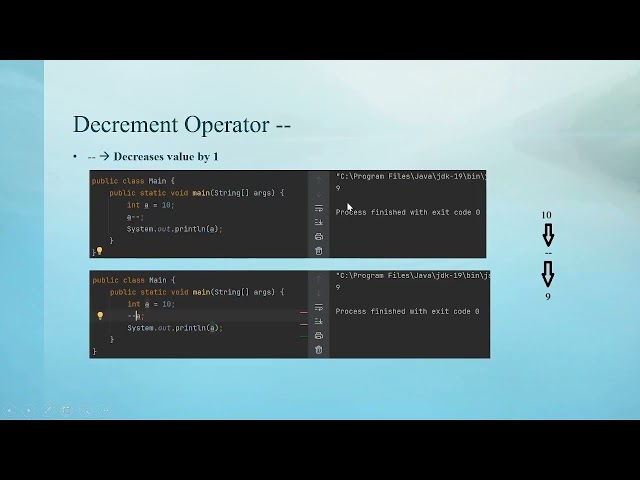 Unary Operators in Java | ++, --, !, ~ | Java Basics #19