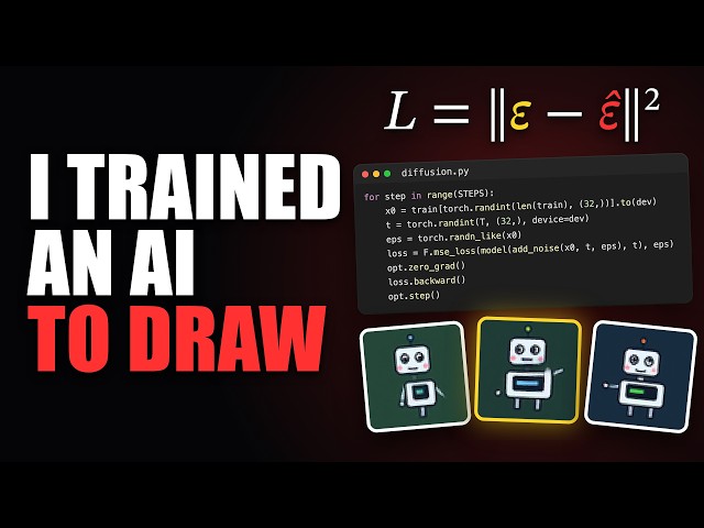 I Trained an AI to Draw… and It Learned to Cheat (How Image AI Really Works)