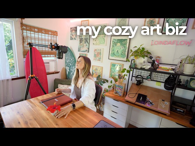A week in the life running my art business