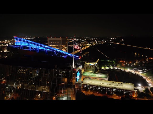 Richmond Virginia at Night, Mood Swing Ambience, 07/24/2023 | DJI Mavic 3 Pro