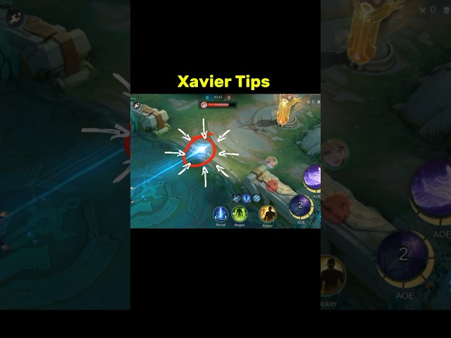Xavier Tips and Trick Tutorial Mobile Legends #xavier #mlbb #mlbb