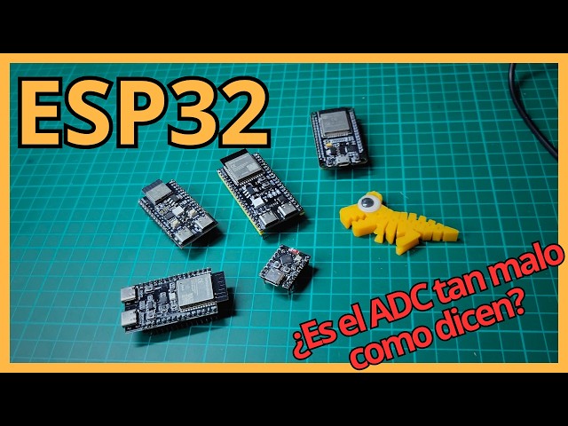 🔥Comparativa de los ADCs del ESP32 🔥ESP32 vs ESP32c3 vs ESP32h2 vs ES32c6 vs ESP32s3!
