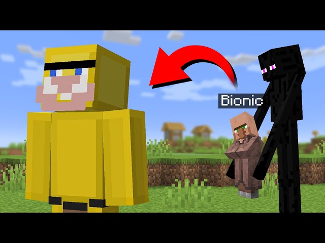 Secretly Hiding as Mobs in Minecraft
