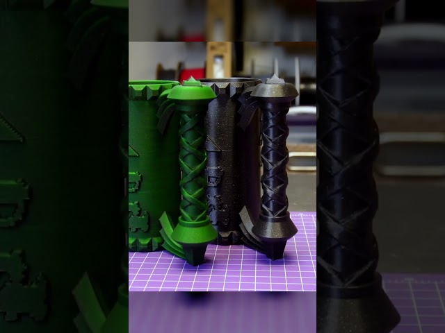 Printing the same model with a Bambu Lab X1C and a Prusa MK4S!  #3dprinter #3dprint #prusaprinter