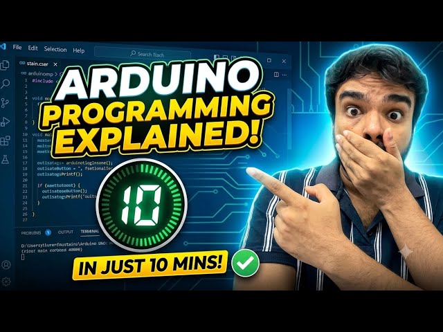 Arduino coding basics in Tamil