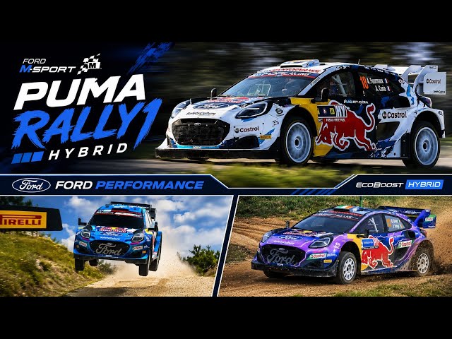 Ford Puma Rally1 Hybrid WRC | PURE SOUNDS & FLAT OUT ACTION! [HD]
