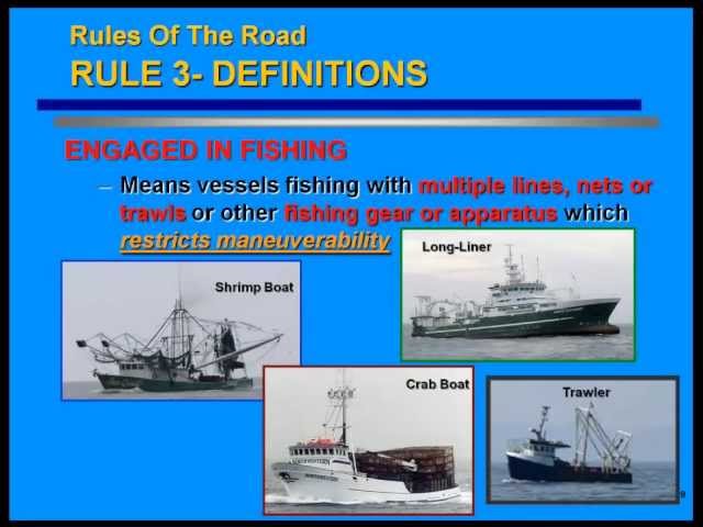 Collision Avoidance Nav Rules