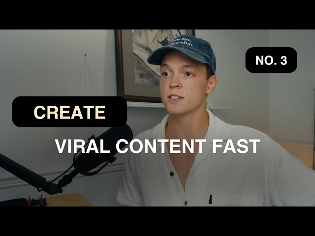 The Secret To Posting Content (even when you're busy af)