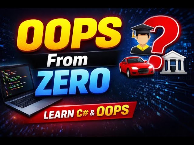 What is OOPS in C#? | Object-Oriented Programming Explained for Beginners