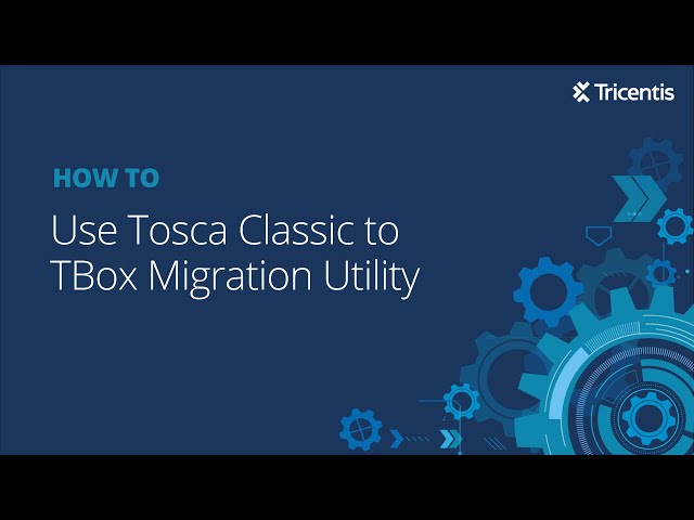 Classic Engine to TBox Engine Migration Utility