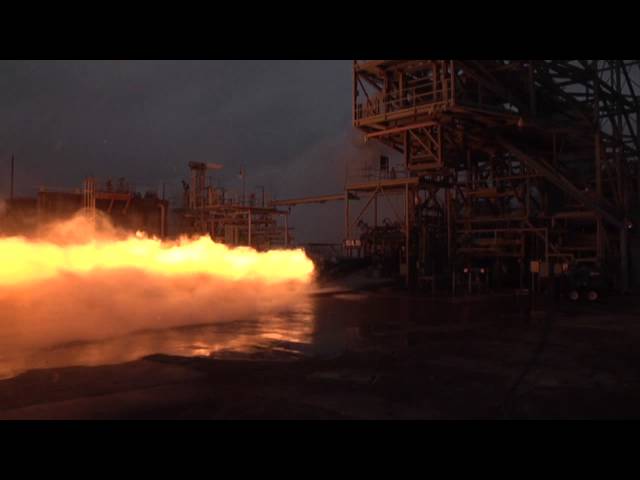 Saturn V F-1 Engine Gas Generator Blazes Back To Life