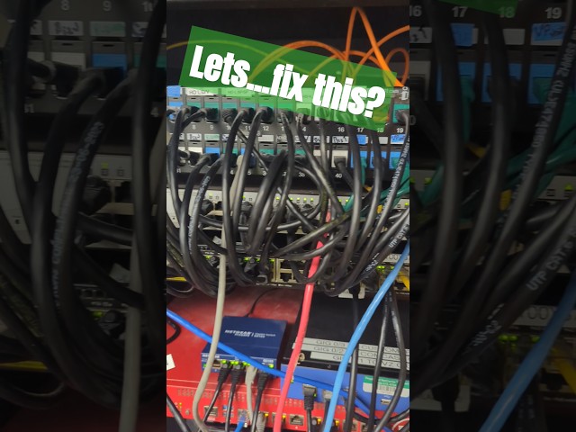 This is brought to you by Chaos. This is a nightmare, but we'll get it looking OK soon! #networking