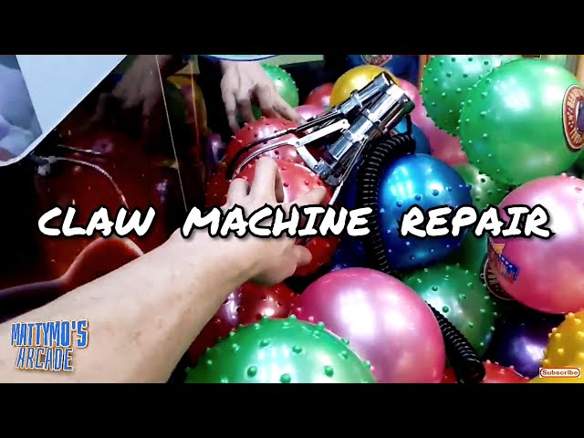 Claw Machine Repair: Claw Not Closing