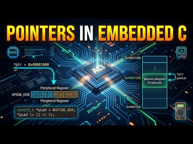 Master Embedded C Pointers in 10 Minutes | c programming for beginners
