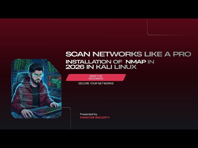 How to Install Nmap on Kali Linux [2026] - Network Scanning | Ethical Hacking
