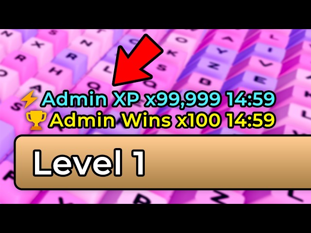 Starting Over Using ADMIN ABUSE in +1 Keyboard Escape!