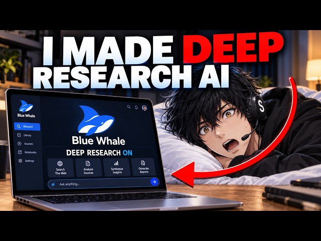 I Made My Own Deep Research AI That Searches the Internet For You 🤯