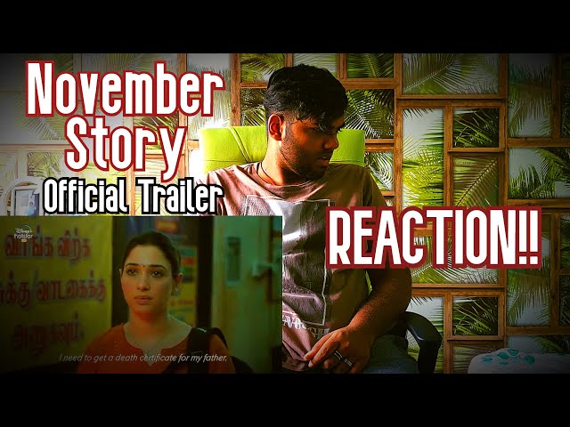 November Story Official Trailer | REACTION | #Tamannah | #GunnyReviews | GR Studios |