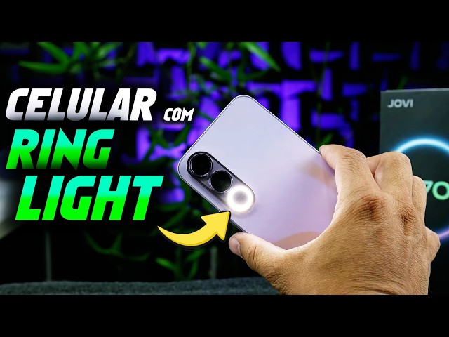 Celular com RING LIGHT - JOVI V70