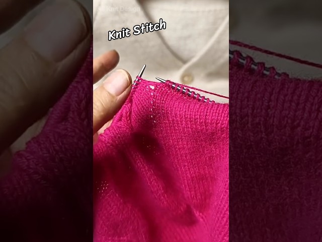 Sweater Design Knitting Stitches ❤️#knitting