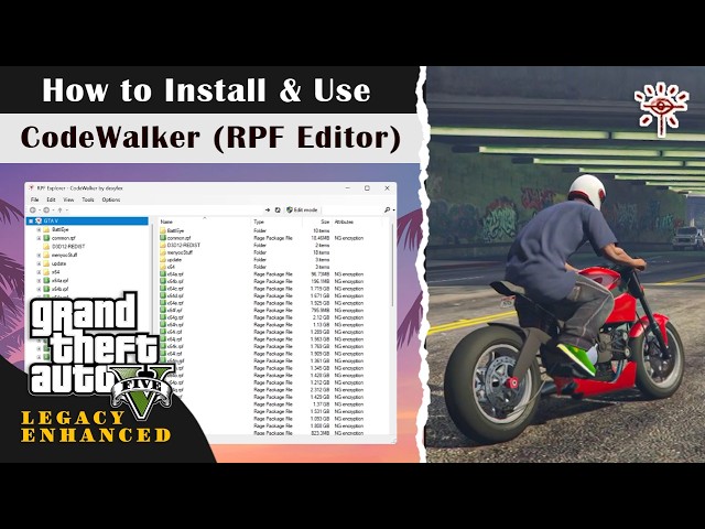 How to Install CodeWalker (RPF Editor) in GTA 5 Enhanced & Legacy ⭐