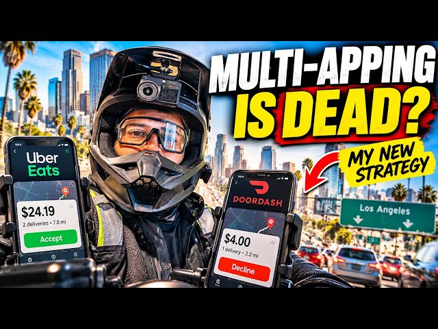 Multi-Apping Is About to Get MUCH Harder for Delivery Drivers