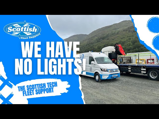 DAF CF Emergency Breakdown | No Rear Lights Roadside Fix