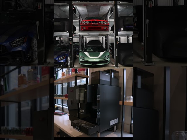 My Favorite Place to Store My Cars #automobile #respectthedrive #ferrari