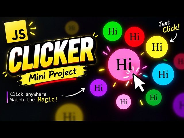 Clicker Advance JS Project #JS #project