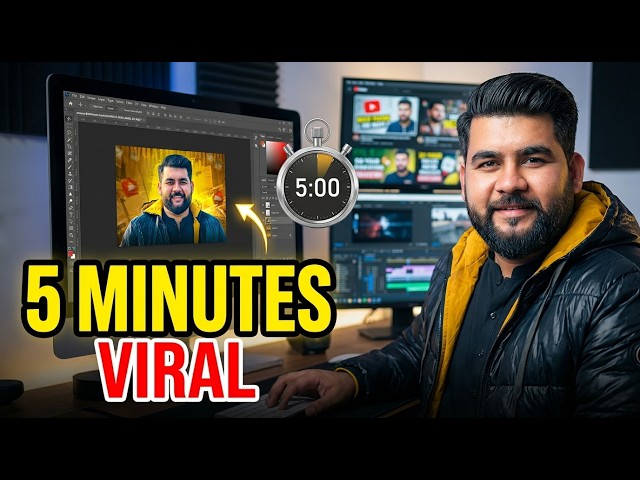Create YouTube Automation Trending Video Thumbnail in Just 5 Minutes