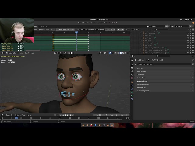 Live Character Rigging with Demeter Dzadik #4