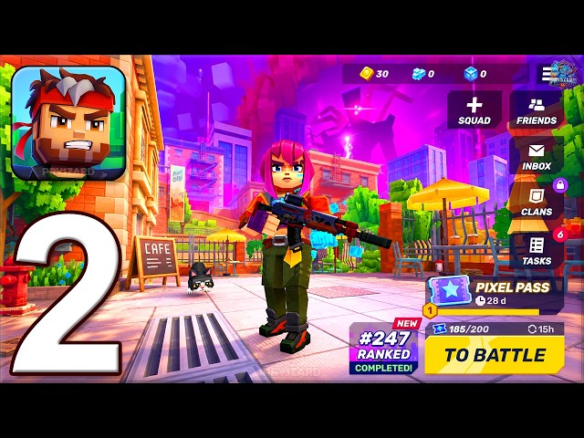 Pixel Gun 2 - Gameplay Walkthrough Part 2 - New Characters Unlocked (iOS, Android)