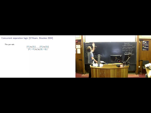 SPLV 2025 - Concurrent Separation Logic 2 (Robbert Krebbers)