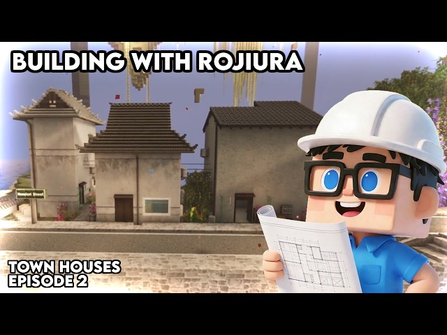 Building Three Asian Fusion Houses in Minecraft Rojiura and Yuushya - Outdoor Details: Episode 2