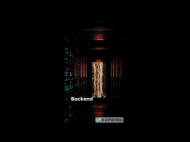Frontend vs Backend vs Database (Explained in 60 Seconds)