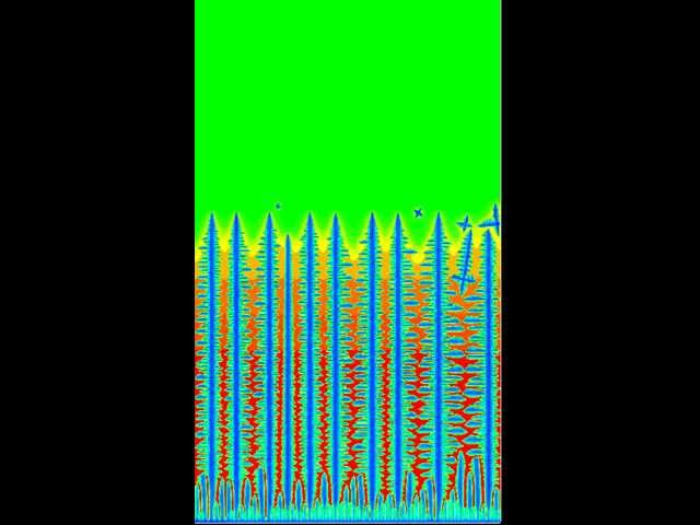 Solidification: columnar to equiaxed grain transition