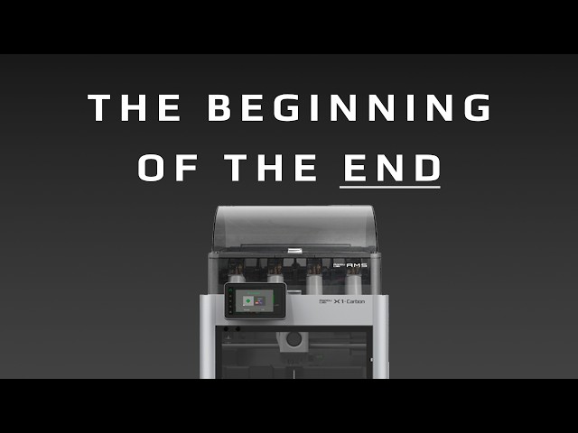 The Satisfying Downfall of Bambu Lab