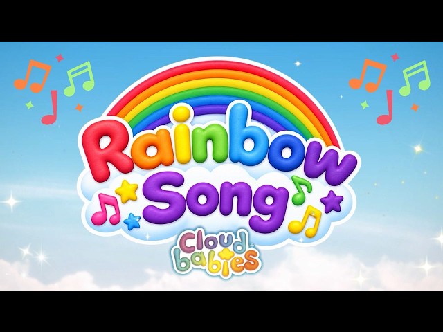 Rainbow Song | Cloudbabies Song | Educational Songs For Kids